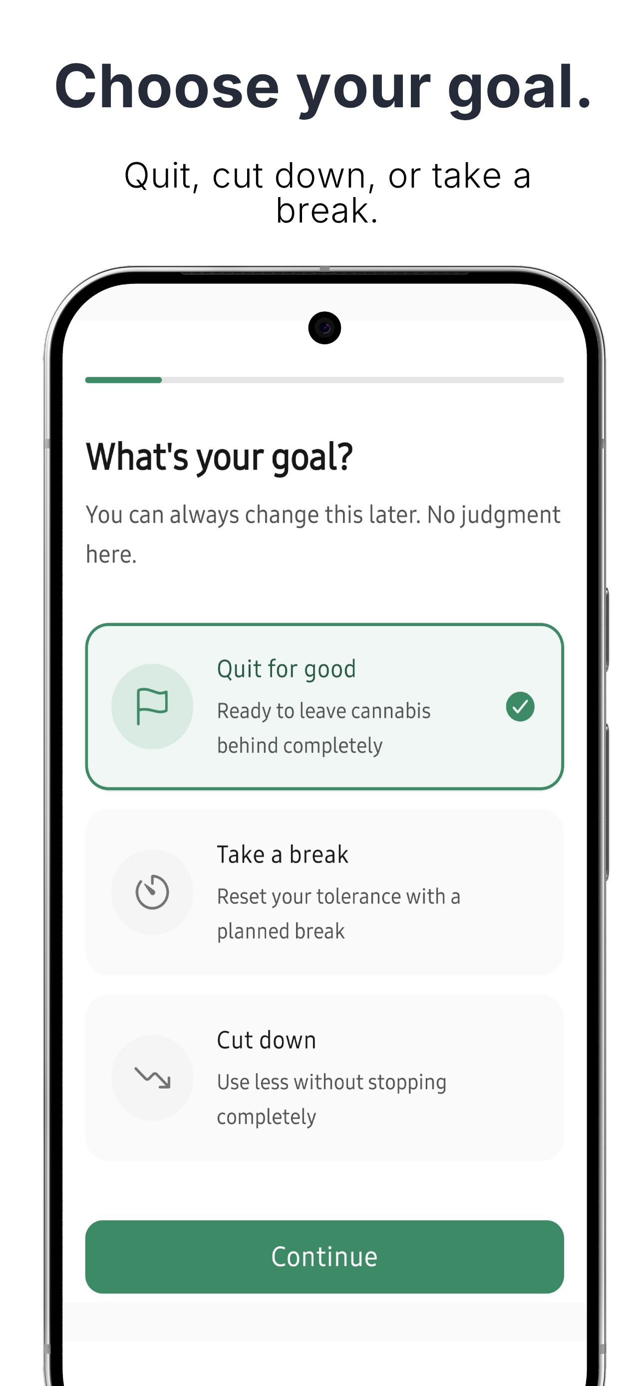 Breathing exercise for managing cravings